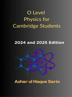 cover image of O Level Physics for Cambridge Students